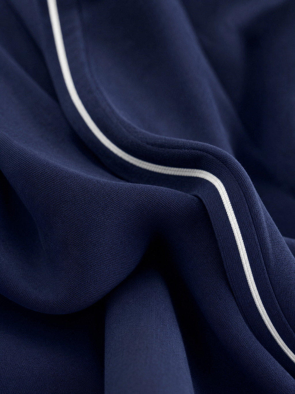 Sportliches Zweiteiler-Set für Damen – Langarmshirt mit Stehkragen &amp; Wide-Leg-Hose mit Kordelzug