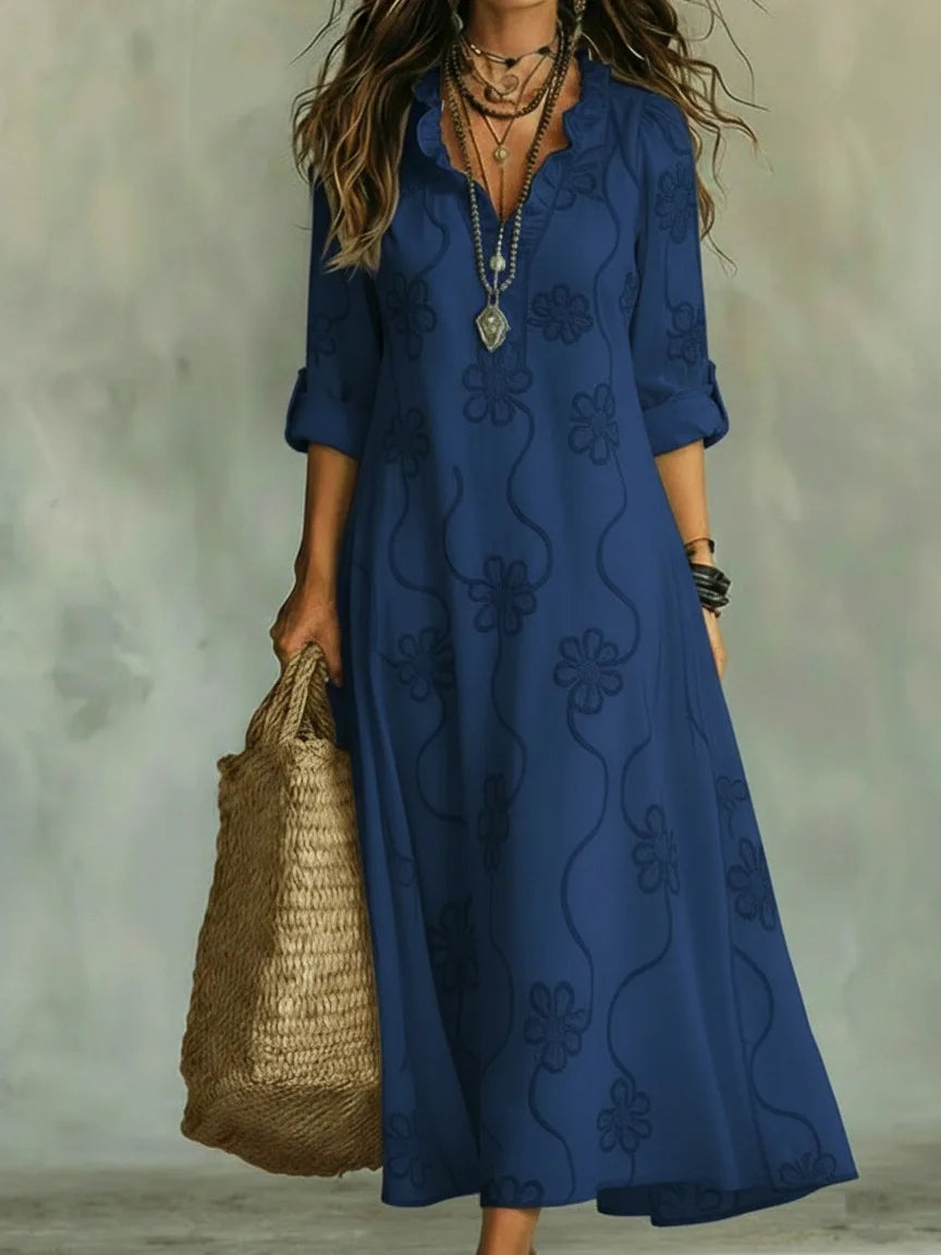 Sienna™ | Bauchkaschierendes Sommerkleid mit Blumenmuster