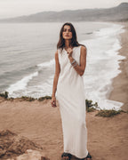 Leichtes Maxikleid mit Trägern