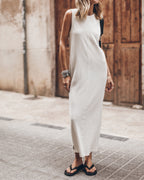 Leichtes Maxikleid mit Trägern