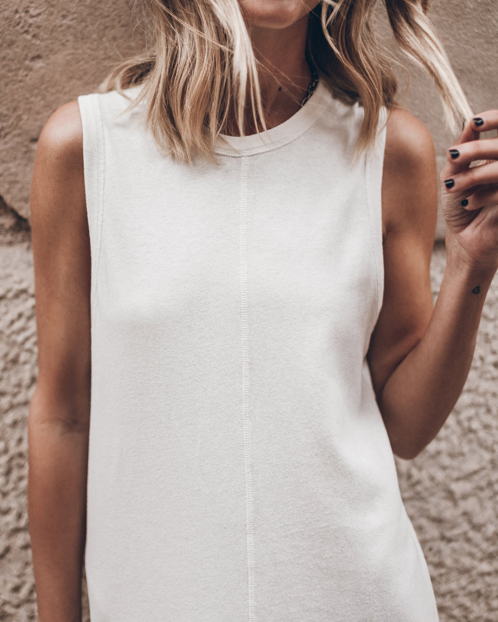 Leichtes Maxikleid mit Trägern